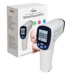 PNI Termometru digital SilverCloud UF41, Infrarosu, Non-Contact, Pentru corp si suprafete, Atentionare vocala, plaja masurare: 32-42.9 grade corp, 0-100 grade suprafete, distanta masurare: 5-10 cm, Dimensiuni: 145 x 37 x 98mm, Greutate: 141g, Alimentare: 2 x baterii AA, neincluse.