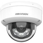 Camera de supraveghere IP Dome 8MP Hikvision DS-2CD2183G2-LIS2U(2.8MM), lentila fixa 2.8mm, iluminare min: Color: 0.005 Lux @ (F1.6, AGC ON),0 Lux cu lumina alba: 30m,  IR 30m, microfon dual incorporat, interfata audio: 1/1, alarma: 1/1, slot card de memorie: microSD/microSDHC/microSDXC maxim 512GB