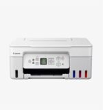 "Multifunctional inkjet color CISS Canon PIXMA G3470 White, dimensiune A4(Printare, Copiere, Scanare), viteza imprimare 11ipm alb-negru, 6ipm color,rezolutie printare 4800x1200 dpi, imprimare fara margini, alimentarehartie 100 coli, scanner CIS rezolutie 600x1200 dpi, copiere multipla 99copii - Image 3