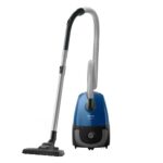 Aspirator cu sac Philips PowerGo FC8245/09, 750 W, Eticheta Energetica AAA, Filtru Antialergic, Tub Telescopic, Albastru