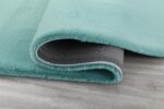 Covor Heinner Shaggy soft blanita Turcoaz 70x140 cm - Image 4