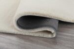 Covor Heinner Shaggy soft blanita  Crem 200x300 cm - Image 4