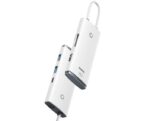 Docking Station Baseus Lite, card reader SD/microSD, alb - Image 3