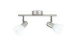 Spot Philips Essentials Burlap, 2xE14, 2x40W, IP20, 14.5x29x19.5cm, Crommat - Image 2