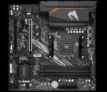 Placa de baza Gigabyte B550M AORUS ELITE, Socket AM4, DDR4, Micro-ATX