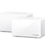 Mercusys AX6000 Whole Home Wi-Fi6 system HALO H90X(2-PACK),wi-fi 6 Dual-Band, Standarde Wireless: IEEE 802.11ax/ac/n/a 5 GHz, IEEE 802.11ax/n/b/g 2.4 GHz, Viteza wireless: 4804 Mbps în banda de 5 GHz, 1148 Mbps în banda de 2,4 GHz, Mod Router, Mod Access Point, Dimensiuni: 150 × 94 × 86.7 mm