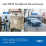 TP-Link Sonerie video smart TAPO D230S1, Senzor: 1/2.7“, Lentile F/NO: 2.1, IR pana la 7m, Rezistenta la ap: IP64, Unghi vizualizare: 160° pe diagonală, Rezolutie: 2K 5MP (2560 × 1920px), Compresie video: H.264, Microfon și difuzor încorporate, Standarde și Protocoale: IEEE 802.11b/g/n, 2.4 GHz - Image 3