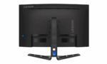 Monitor Gaming 31.5-inch Lenovo Legion R32qc-30, LED, VA WLED, 2560x1440, 60Hz - 180Hz, Anti-glare, Display colors 16.7 Million, Color Gamut: 99% sRGB, 90% DCI-P3, Curvature: 1500R, 0.5 ms (MPRT) / 1 ms (Level 4) / 2 ms (Level 3) / 4 ms (Level 2) / 6 ms (Level 1) / - Image 4