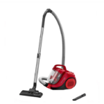 Aspirator fara sac Rowenta RO2913EA, putere 750 W,tip aspirare Mono- ciclonică, fără sac, nivel de zgmomot 77Db, 3 niveluri de filtrare, maner clasic, culoare rosu