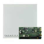 Centrala Paradox SP7000+; 16 intrări de zonă sau 32 cu ATZ, extensibila la 32 zone; extensibilă la 16 ieşiri PGM - (5 pe placă, 1 cu releu de curent mare); trigger PGM +/-; intrare pentru detectori fum, pe 2 fire; sursă alimentare în comutaţie 1.5A; consum iesire Aux:  Nominal