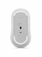 Mouse silentios Bluetooth Lenovo Yoga; pana la 4000DPI; tip: full size ambidextru; senzor: IR optic; numar de butoane: 6 (programabile); conectivitate: Bluetooth 5.3, se poate conecta la 3 dispozitive; greutate: 88g; compatibil cu Windows 10, Windows 11; include 1 x baterie de tip AA; culoare: alb - Image 2