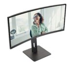 Monitor Gaming AOC CU34P3CV, 34", 3440 x 1440 pixeli, Black, 3 ani Garantie - Image 7