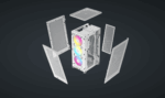 Carcasa CORSAIR 2000D Airflow RGB Mini-ITX NEGRU - Image 3