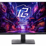 Monitor Gaming Asrock PG27QFT1B, diagonala: 27", Aspect: 16:9, anti-glare, Rezolutie: 2560 x 1440, Refresh rate: 180Hz, Luminozitate: 400 cd/m2, Contrast: 1000:1, unghi vizualizare: 178°(H) / 178°(V), culori: 1.07B, Timp raspuns: 1ms, Flicker free, Difuzoare integrate: 2 x 2W, interfata: 1 x Display
