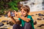 APARAT FOTO&CAMERA VIDEO CU HUSA, STITCH - Image 5