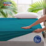 Cearceaf de pat cu elastic 90x200cm  TRQ - Image 3