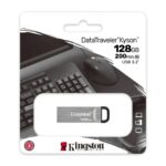 Memorie USB Kingston DataTraveler Kyson 128GB, USB 3.2, Argintiu - Image 3