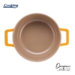 CRATITA ALUMINIU TURNAT + CAPAC 20x10 CM, 2.4L, NICOLAI TAND, ORIGINI, COOKING BY HEINNER - Image 3