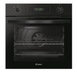 Cuptor Incorporabil Candy FIDCP N615 L Idea oven, MF8 fan assisted, PP, fully black, A+, 65l, timer touch - green display,