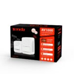 Tenda Powerline Extender Kit, PH10KIT,  AV1000, Wi-Fi Powerline Extender + Powerline Adapter, antena interna, standarde wireless: IEEE 802.3, IEEE 802.3u, IEEE802.3ab, IEEE802.11a/b/g/n/ac, Wireless: 5GHz Up to 433Mbps, 2.4GHz Up to 200Mbps.