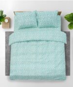 Set de pat king size bumbac, 92 gsm,Nova - Image 2
