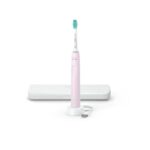 Periuta de dinti sonica electrica PHILIPS Sonicare Seria 3100 HX3673/11, 31000 miscari/minut, 1 mod de curatare, Senzor presiune, Functia BrushSync, 1 cap de periere, Toc de transport, Roz pastel, L x A x I (mm) 63x139x220