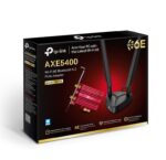 Adaptor wireless TP-Link, ARCHER TXE75E, AX5400, 2 x antene externe Dual-Band 5Ghz, 2.4 Ghz, PCI-E WI-FI 6E dimensiuni: 120.8 × 78.5 × 20.9 mm, Bluetooth 5.2. - Image 4