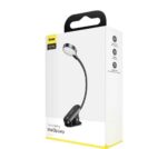 Lampa pentru citit Baseus Comfort, LED, 3 trepte intensitate luminoasa, acumulator 400mAh, culoare argintiu - Image 3