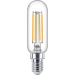 Bec LED Philips Classic T25L, E14, 4.5W (40W), 470 lm, luminacalda(2700K), cu filament