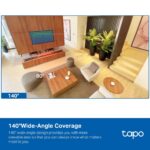 TP-LINK TAPO C125 Camera supravegere pentru interior cu obturator pentru confidentialitate, Senzor: CMOS 1/2.9”, Distanta focala: 2.45mm, 140°(pe diagonală), 120°(pe orizontală), 67°(pe verticală), IR 10m, 1×slot card MicroSD (de până la 512 GB), Rezolutie: 2K QHD 4MP (2560 × 1440 px), H.264 - Image 4
