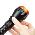Lanterna PNI Adventure F550 Crystal LED, 10W, din aluminiu, 500lm, pana la 700m, IPX6, acumulator 4000mAh inclus, incarcare prin USB Type-C, Tip led: Osram Crystal LED, 10W, Material carcasa: Aluminiu anodizat, Clasa de protectie: IPX6, 500 lumeni, Raza actiune: Pana la 700 m, Dimensiuni: Ø57 x 203 - Image 6