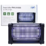 Aparat anti insecte PNI UV300 anti tantari, anti muste, insectocutor cu 2 tuburi ultraviolete, 20W, interior si exterior, montaj pe podea sau tavan, Dimensiuni: 440 x 260 x 85 mm, lUNGIME CABLU: 100CM, pUTERE: 20W - Image 2