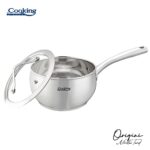 CASEROLA INOX+ CAPAC 16X9 CM, 1.8 L, NICOLAI TAND, ORIGINI, COOKING BY HEINNER - Image 2
