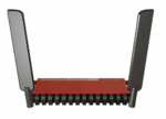 Mikrotik router wireless L009UiGS-2HaxD-IN, Procesor: 800Mhz, Memorie: 512mb RAM, 128Mb NAND, Interfata: 8 x 10/100/1000Mbps, 1 x SFP, Dimesiuni: 220x125x22mm, Licenta RouterOS: L5, 2 x antene externe 4DBI. - Image 2