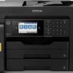 Multifunctional inkjet color CISS Epson L15150, dimensiune A3 (Printare, Copiere, Scanare, Fax), duplex, viteza 32ppm alb-negru, 22ppm color, rezolutie 4800x2400 dpi, alimentare hartie 250 coli, scanner CIS rezolutie 2400x1200 dpi, ADF 50 coli, fax memorie 550 pagini, trimitere fax de la PC