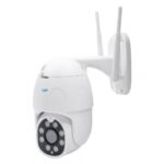 Camera supraveghere video wireless PNI IP230T 1080P cu PTZ, stand-alone, H264+ suporta microSD 128GB, Night Vision, aplicatia Tuya, P2P, Android, iOS, pentru interior si exterior, rotire dupa miscare, alarma la miscare, 2MP, Rezolutie: 1080P, lentila: f:3.6mm, Compresie:  H.264 +, 1080P (1920 x - Image 2