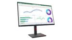 Monitor Lenovo ThinkVision T32h-30 31.5" IPS, QHD (2560x1440), 16:9, Brightness: 350 cd/m², Contrast ratio: 1000:1, Response time: 4ms (Extreme mode) / 6ms (Typical mode), Dot / Pixel Per Inch: 93 dpi, Color Gamut: 99% sRGB, View angle: 178° / 178°, Stand: Tilt, Swivel, Pivot, Height Adjust Stand - Image 2