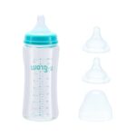 Biberon de sticla 260 ml+2 tetine extra, U-Grow - Image 3
