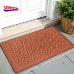 COVORAS INTRARE 40X60 CM TEXTIL+CAUCIUC, CLASSIC MARO - Image 2
