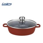 CRATITA ALUMINIU+CAPAC 24X6.5CM, 2.6L, CALABRIA, COOKING BY HEINNER