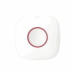 Buton de panica wireless DS-PDEB1-EG2-WE(B) Tri-X Wireless,Two-Way RF Wireless,868MHz, AES-128 Encryption, 1.2Km, LED Indicator Blue(Alarm), Power up,Remote ID,QR Code, 3 years in work status (being triggered 20 times per day), Battery Powered CR2450 x 1, 3V , Operation Temperature - 10 °C to 55 °C