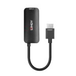 Convertor HDMI 8K60 la Port Display 1.4, latime de banda suportata 48Gbps, rezolutie maxima suportata intrare 840x2160@120Hz 4:4:4 8Bit 7680x4320@60Hz 4:2:0 8Bit, rezolutie maxima suportata iesire, 3840x2160@ 120Hz 4:4:4 8Bit 7680x4320@60Hz 4:2:0 8Bit, chipset LT6711GX_U2, negru - Image 2
