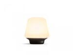 Lampa LED Philips Hue Wellness, Bluetooth, E27, 6W (60W), 806 lm ,luminaalba (2200-6500K), IP20, 18.6cm, Sticla, Negru, Intrerupator cuvariatorinclus