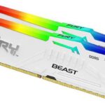 Memorie RAM Kingston FURY Beast RGB, 32GB DDR5, 6400MHz, CL32