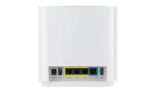 Asus Tri band home Mesh ZENwifi system, XT9, White; 1 pack, 1.7 GHz quad-core processor, 256 MB Flash, 512 MB RAM ; AX7800, Tri-band: 2.4Ghz 2x2, 5Ghz 2x2,5Ghz 4x4, Network Standard: IEEE 802.11a, IEEE, 802.11b, IEEE 802.11g, WiFi 4 (802.11n), WiFi 5 (802.11ac), WiFi 6 (802.11ax), IPv4, IPv6, AX7800 - Image 2