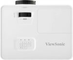 Videoproiector Viewsonic PA700W, WXGA 1280* 800, 4.500 lumeni, 12.500:1, lampa 4.000 ore/ 12.000 ore ecomode, zoom optic 1.1x, dimensiune maxima imagine 300", distanta maxima de proiectie 11 m, 25- 34 dB, D-sub, 2* HDMI, audio in/ out, USB Type A (Power): 1 (5V/1.5A), boxa 3W, RS232, 2.7 kg, cabu - Image 3