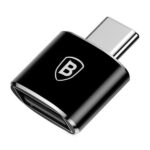 Adaptor Baseus Mini OTG CATOTG-01, negru - Image 3
