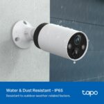 tp-lINK TAPO C420 Cameră de supraveghere cu acumulatori, Senzor imagine: 1/3", Lentile: F/NO: 1.61±10%; Focal Length: 3.18mm±5%, IR 15m, Unghi vizualizare: 113°, Rezolutie: 2K QHD (2560 × 1440 px), Microfon și difuzor integrate, Protocol Wi-Fi: IEEE 802.11b/g/n, 2.4 GHz, Detectarea mișcării - Image 3