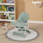 Scaun de masa 2 in 1, pliabil, verde, U-Grow - Image 9