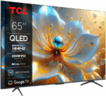 Televizor TCL QLED 65T8C, 164 cm, Smart Google TV, 4K Ultra HD, 144Hz, Onkyo - Image 2